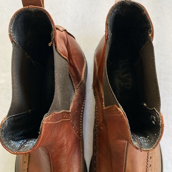 RSVP Collection Men’s Chelsea Wingtip Boots Size 10US. Made in Italy. main image 6